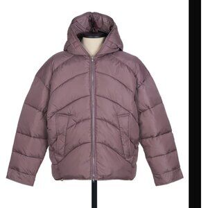 Random Identities Duvet Puffer Jacket - Dirty Pink - Oversize - Fits like M
